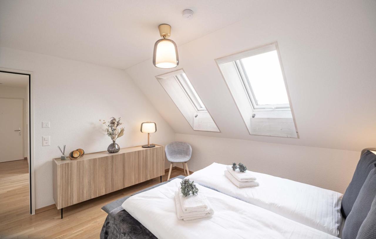 Modern 3Bdr Duplex With Skyroof In Trendy Zurich West Daire Dış mekan fotoğraf