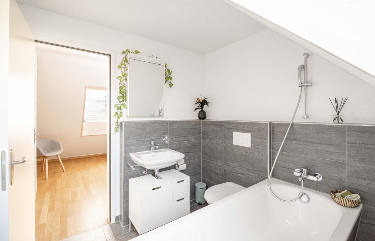 Modern 3Bdr Duplex With Skyroof In Trendy Zurich West Daire Dış mekan fotoğraf